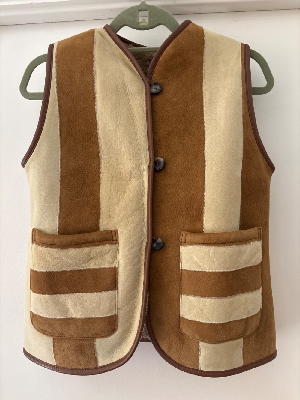Cawley Studio Reversible Shearling Vest - Picture 16 of 17